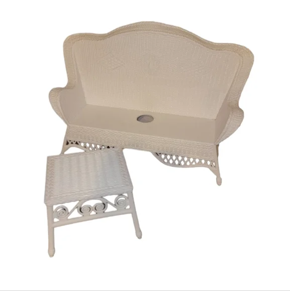 mattel barbie barbie coffee table